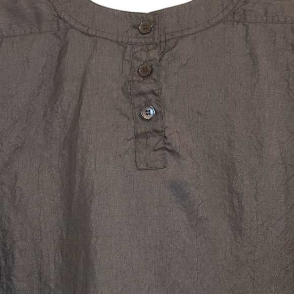 Joan Harper Women's VTG Short Sleeve Pullover Blouse Black Size 12 - Picture 4 of 7